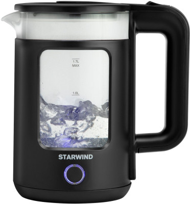 STARWIND SKG1053 1.7л. 1800Вт черный (стекло)