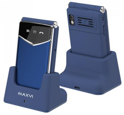 MAXVI E11ds Blue-Silver