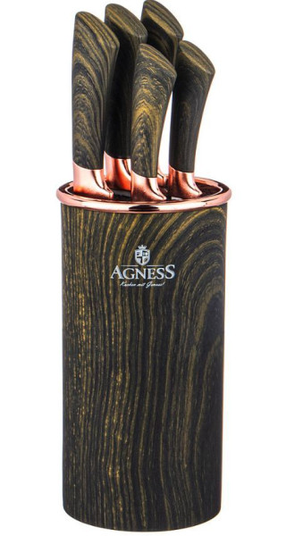AGNESS 911-657 набор ножей 6пр.