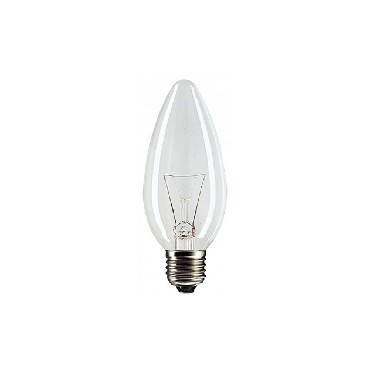 CAMELION 40/B/CL/E27 (Эл.лампа накал.с прозрачной колбой, свеча)