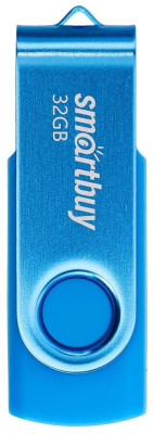 SMARTBUY (SB032GB2TWB) UFD 2.0 032GB Twist Blue синий