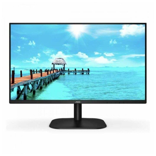 AOC 27" 27B2QAM черный {VA 1920x1080 75Hz 4ms 178/178 250cd 20M: 1 HDMI1.4 DisplayPort1.2 MM}