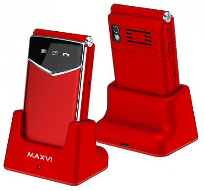 MAXVI E11ds Red-Silver