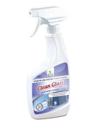 CLEAN&GREEN CG8139 Средство для очистки стекол и зеркал (триггер) 500 мл.