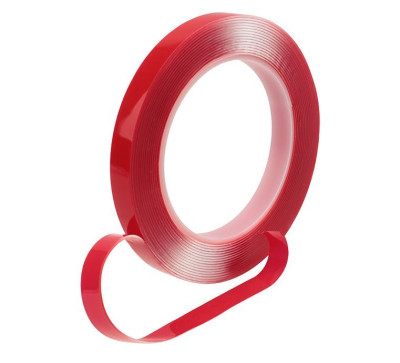 REXANT (09-6512) Двухсторонний скотч, прозрачный 12мм*5м (5)