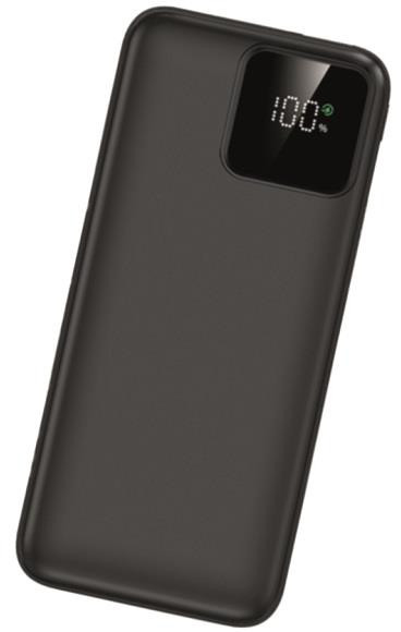 AKSBERRY (6920680876860) E101 Violet быстрая зарядка PD22.5W/QC22.5W с дисплеем 10000mAh, черный