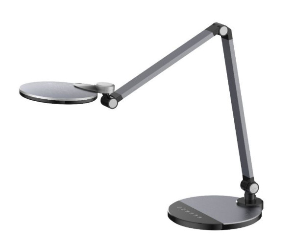 CAMELION KD-865 C48 черн.металлик (LED Свет-к наст.10 Вт,230В,600 лм,сенс.рег.ярк и цвет.темп)