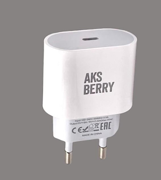 AKSBERRY (6900234410016) T41 PD 20W , белый