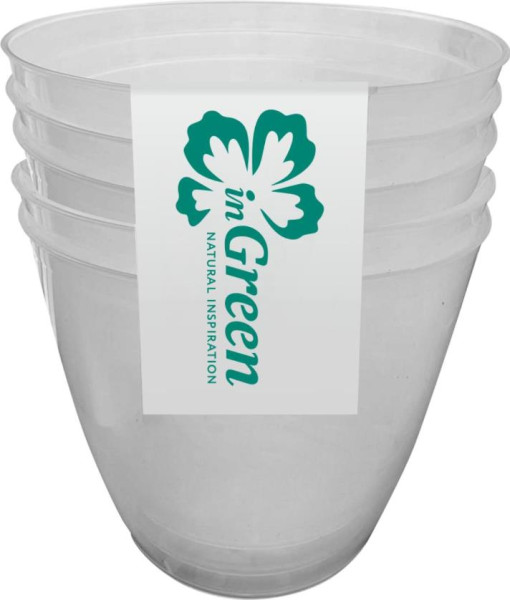 INGREEN IG604011999 горшки для пикирования 5шт., 0,7 л, прозрачный