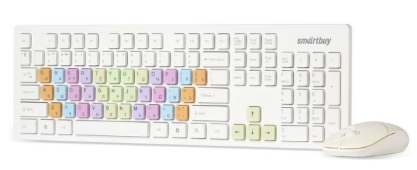 SMARTBUY (SBC-218346AG-W) цветные клавиши