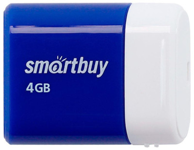 SMARTBUY (SB4GBLara-B) UFD 2.0 004GB LARA Blue