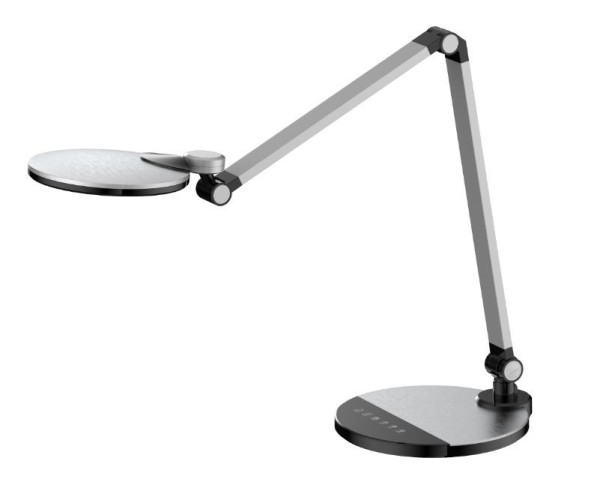 CAMELION KD-865 C03 серебро (LED Свет-к наст.10 Вт,230В,600 лм,сенс.рег.ярк и цвет.темп)