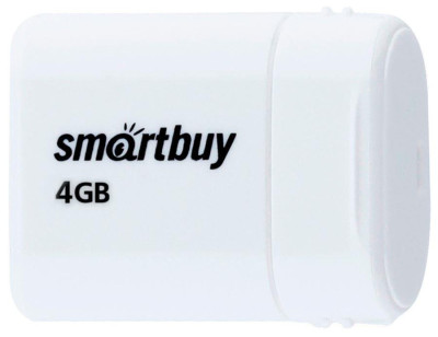 SMARTBUY (SB4GBLara-W) UFD 2.0 004GB LARA White