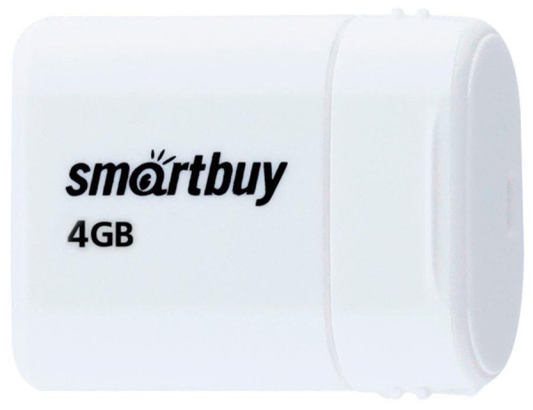 SMARTBUY (SB4GBLara-W) UFD 2.0 004GB LARA White