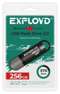 EXPLOYD 256GB 570 Black 2.0 [EX-256GB-570-Black]