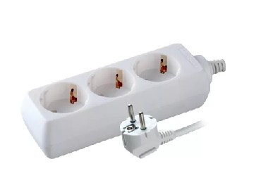 VOLSTEN S 3x3-Z (э/удл., земля 3 гн. 3 м., 10А, 2200 Вт.)