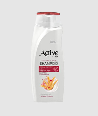 ACTIVE Шампунь для окрашенных волос CARE & BEAUTY. С кератином и пшеничным протеином, 350 мл (512102053)