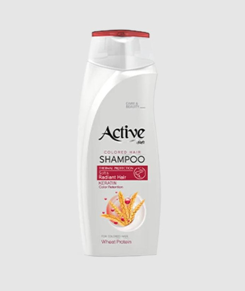 ACTIVE Шампунь для окрашенных волос CARE & BEAUTY. С кератином и пшеничным протеином, 350 мл (512102053)