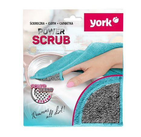 YORK Салфетка из микрофибры ПауэрСкраб YORK (35х35 см) 026270