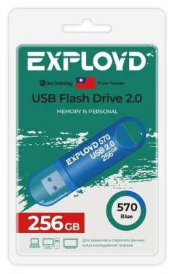EXPLOYD 256GB 570 Blue 2.0 [EX-256GB-570-Blue]