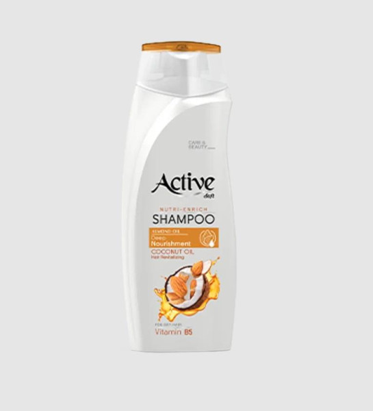 ACTIVE Шампунь питательный CARE & BEAUTY. С кокосовым маслом и витамином B5, 350 мл (512102054)