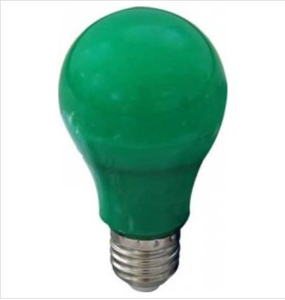 ECOLA K7CG12ELY CLASSIC LED COLOR 12,0W A60 220V E27 GREEN Зеленая 360° (композит) 110X60