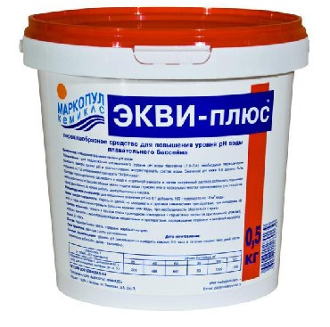 МАРКОПУЛ КЕМИКЛС Экви-плюс, повышение PH воды0,5 кг (12) ХИМ08