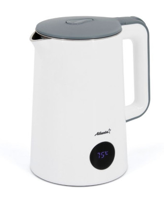 ATLANTA ATH-2447 (WHITE) Чайник двухстенный электрический