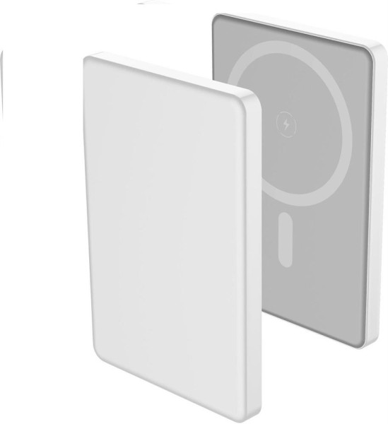AKSBERRY (6900291910016) E501 с MagSafe 5000 mAh, серебристый