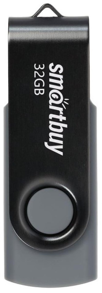 SMARTBUY (SB032GB2TWK) UFD 2.0 032GB Twist Black черный