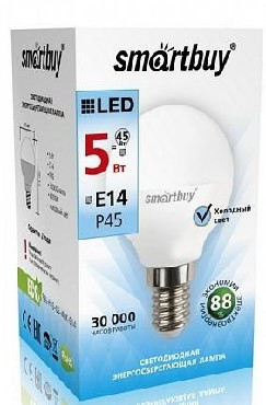 SMARTBUY P45-05W/4000/E14 (10)