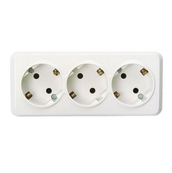 SMARTBUY (SBE-03w-16-S3-Z) Юпитер, 3-местная, белый