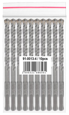 REXANT (91-0013-4) Бур по бетону 10x160мм SDS PLUS (10 шт)