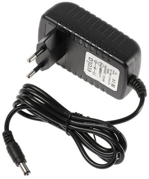 ECOLA B2L015ESB ECOLA LED strip Power Supply 15W 220V-12V IP20 блок питания для светодиодной ленты Степень защиты IP20 Мощность 15W Напряжение входное