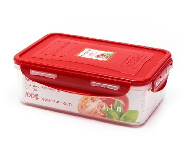 OURSSON CP1103S/RD контейнер прямоуг. 1,1л