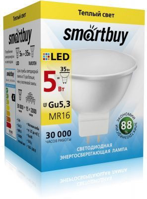 SMARTBUY (SBL-GU5.3-05-30K-N) LED-Gu5.3LED-05W/3000