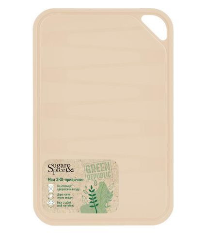 SUGAR&SPICE SE1499GR доска разделочная GREEN REPUBLIC лён