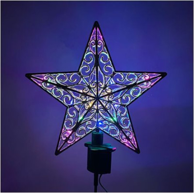 B52 "TOP STAR SILVER", мульти LED, шнур 3м