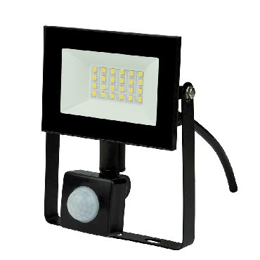 UNIEL ULF-F62-30W/6500K SENSOR IP54 200-240В BLACK