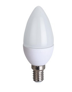 ECOLA C4MV80ELC PREMIUM 8,0W 220V E14 4000K свеча (композит) 100х37