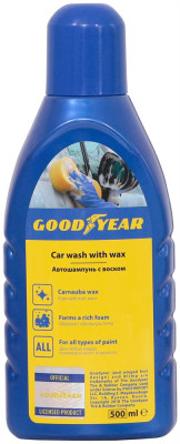 GOODYEAR GY000801 с воском, пластиковая бутылка 500мл