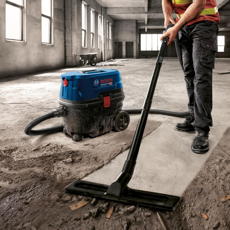 Строительный пылесос Bosch GAS 12-25 PL (060197C100) сух/влаж, 25 л, 1250 Вт, L, 65 л/с