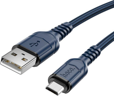 HOCO (6931474794109) X59m 2мUSB 2.4A microUSB голубой - 2,0m