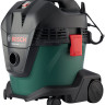 Строительный пылесос Bosch UniversalVac15 зеленый, 1000 Вт, уборка сухая/влажная, пылесборник контейнер, 15 л