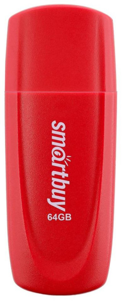 SMARTBUY (SB064GB2SCR) UFD 2.0 064GB Scout Red красный