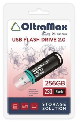 OLTRAMAX 256GB 230 Black 2.0 [OM-256GB-230-Black]