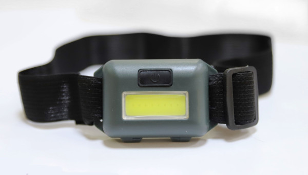 ULTRAFLASH LED5356 (фонарь налобн, черн.,0,95Вт COB LED, 3 реж, 3XAAA, пласт, кор)