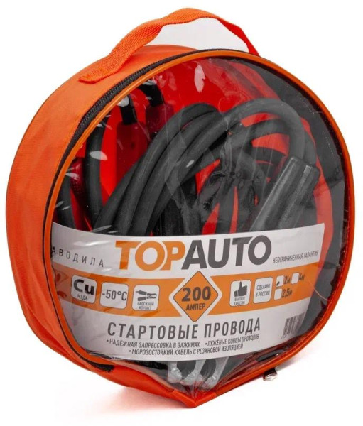 TOPAUTO 17124 ЗавоДилА 200А 2м (сумка)