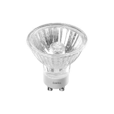 CAMELION GU10 35W (Эл.лампа галоген.с защ.стеклом, 220V, 2000 часов)