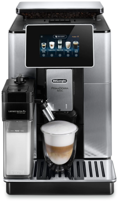 Кофемашина De'Longhi PrimaDonna SOUL ECAM610.75.MB, металлик/черный